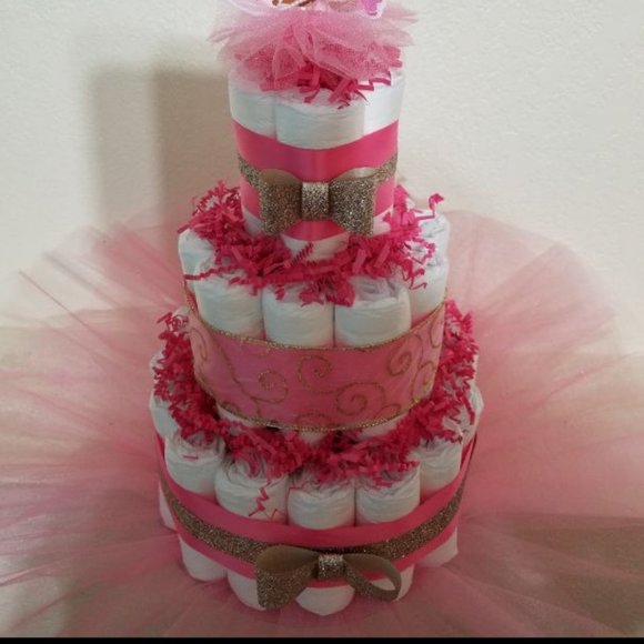 Diaper Cake - Picture 2 of 3